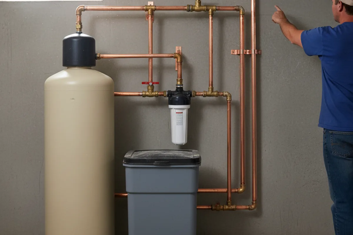 Whole-house water treatment system installed in Barlow